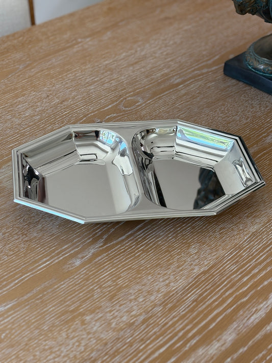 Jean Couzon Octagonal Divided Serving Tray | Collectors Gene Vintage Shop
