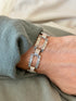 Vintage Southwest Sterling Silver Link Bracelet | Collectors Gene