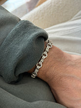 Vintage Sterling Silver Circle Link Bracelet | Collectors Gene