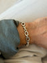 Vintage Sterling Silver Double Horseshoe Equestrian Link Bracelet | Collectors Gene
