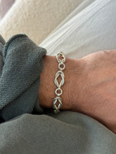 Vintage Sterling Silver Nautical Sailors Knot Link Bracelet | Collectors Gene