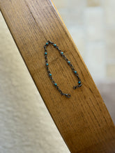 Vintage Sterling Silver Turquoise Station Link Bracelet | Collectors Gene
