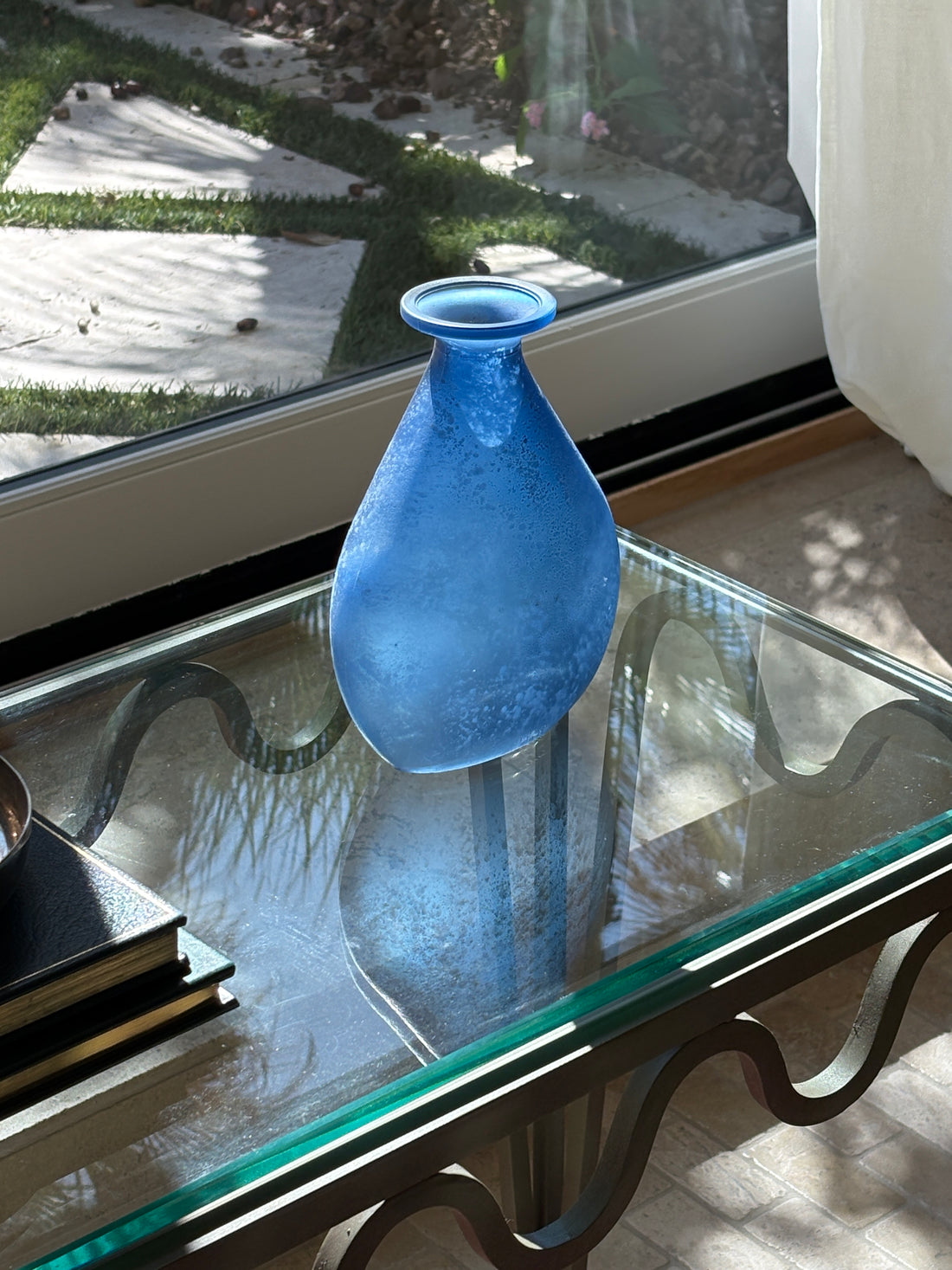 Weathered Blue Vase | Collectors Gene