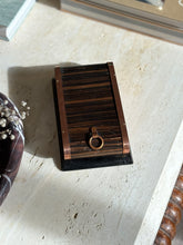 Wood & Copper Roll-Top Bauhaus Box - France c. 1930s | Collectors Gene
